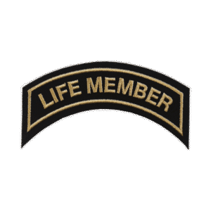 Našitek LIFE MEMBER mali