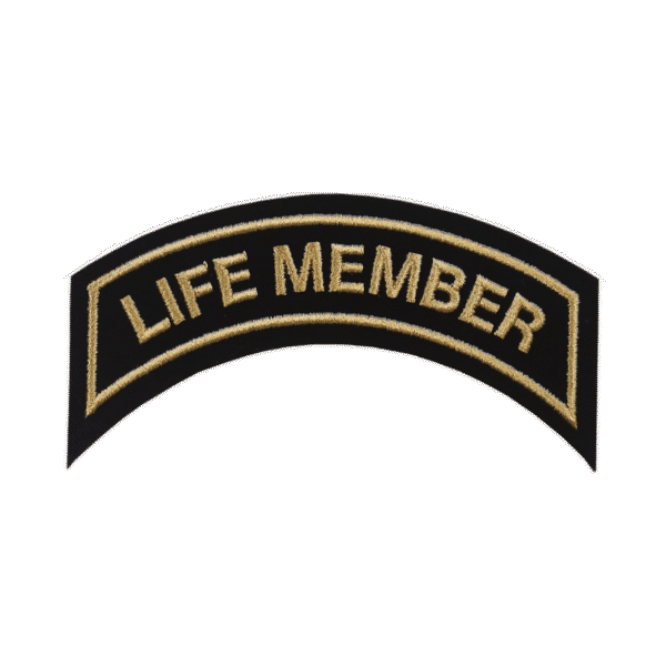 Našitek LIFE MEMBER mali